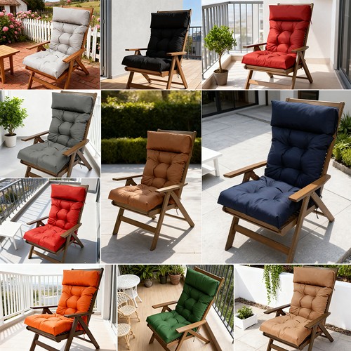 Garden high back chair - back, cushion
