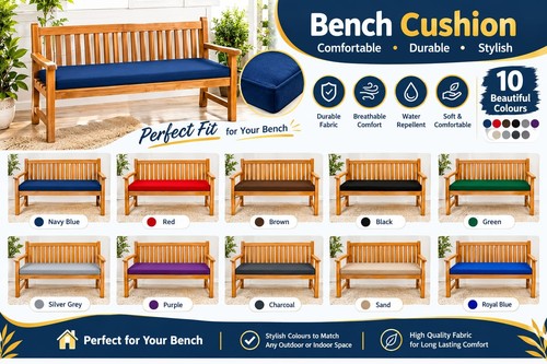 Garden bench cushion pad - garden,