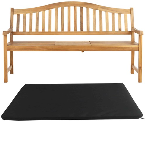 Outdoor garden bench - garden, cushion