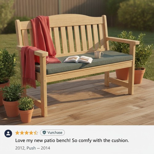 Waterproof garden bench - waterproof,